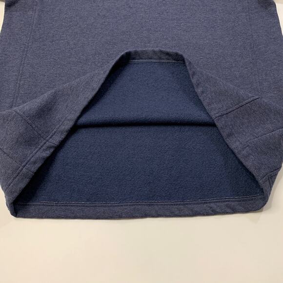 Tommy Bahama Shirt Mens L Large Navy Fleece Lined Brushed Back Lounge Sleep Tee - Picture 5 of 10